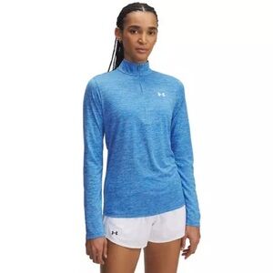 Under Armour Heathered Blue Performance Top